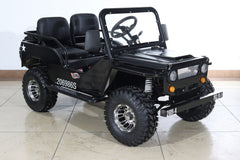 X-PRO Ranger 150cc Jeep Go Kart (3-Speed Semi-Auto with Reverse, 18" Aluminum Rims, Windshield)