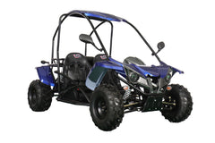 X-PRO Talon Go Kart 125cc (3-Speed Semi-Auto with Reverse, 18" Wheels, Hardtop Roof)