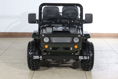 X-PRO Ranger 150cc Jeep Go Kart (3-Speed Semi-Auto with Reverse, 18" Aluminum Rims, Windshield)