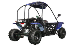 X-PRO Talon Go Kart 125cc (3-Speed Semi-Auto with Reverse, 18" Wheels, Hardtop Roof)