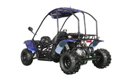X-PRO Talon Go Kart 125cc (3-Speed Semi-Auto with Reverse, 18" Wheels, Hardtop Roof)