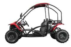 X-PRO Talon Go Kart 125cc (3-Speed Semi-Auto with Reverse, 18" Wheels, Hardtop Roof)