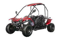 X-PRO Talon Go Kart 125cc (3-Speed Semi-Auto with Reverse, 18" Wheels, Hardtop Roof)