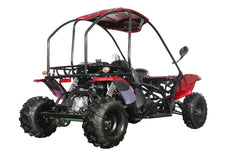 X-PRO Talon Go Kart 125cc (3-Speed Semi-Auto with Reverse, 18" Wheels, Hardtop Roof)