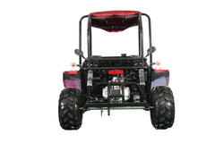 X-PRO Talon Go Kart 125cc (3-Speed Semi-Auto with Reverse, 18" Wheels, Hardtop Roof)