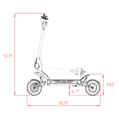 Kaabo King GT Pro Electric Scooter 2000W Dual Motor