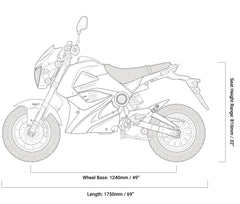 EMMO KNIGHT TURBO Compact Size Electric Motor bike