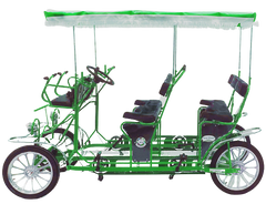 Surrey Limousine Deluxe Quadricycle