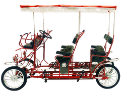 Surrey Limousine Deluxe Quadricycle
