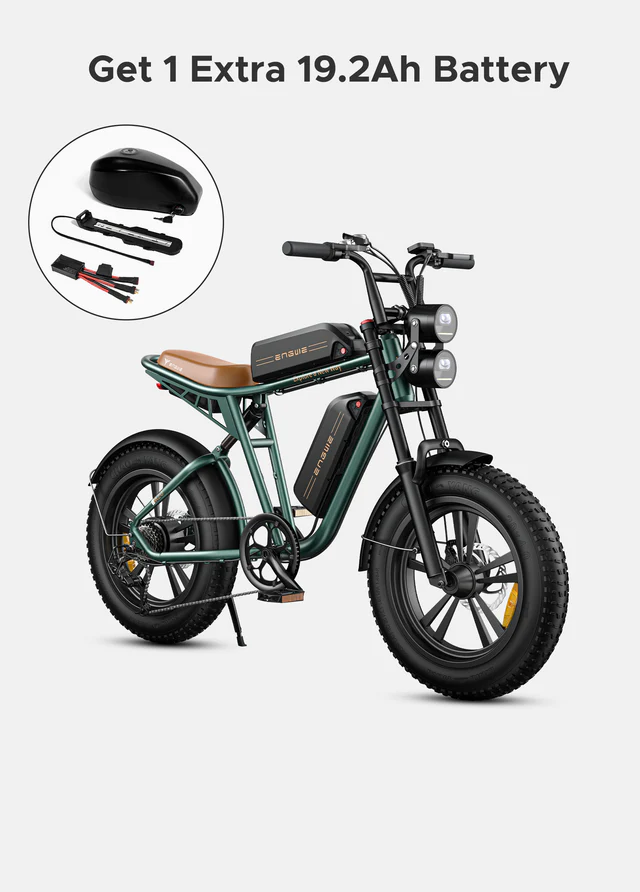 ENGWE M20 Dual Battery Pack M20 E-Bike + 1 Extra Battery