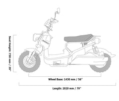 EMMO Monster S 72V Rugged Off-Road Style Electric Scooter