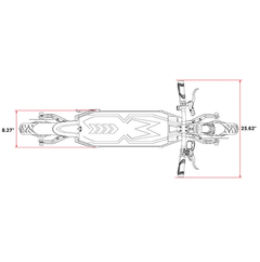Kaabo Mantis 10 Lite 5000 Dual Motors 31 Mph 37 Miles