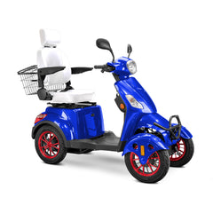 Bespoke Prestige Scooter 15 mph 35 Miles 4 Wheels 600 watt 48 volts