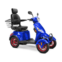 Bespoke Prestige Scooter 15 mph 35 Miles 4 Wheels 600 watt 48 volts
