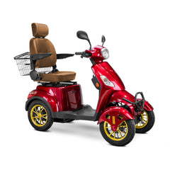 Bespoke Prestige Scooter 15 mph 35 Miles 4 Wheels 600 watt 48 volts