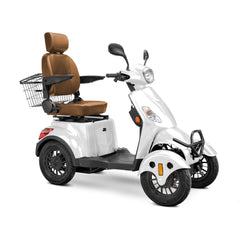 Bespoke Prestige Scooter 15 mph 35 Miles 4 Wheels 600 watt 48 volts