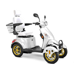 Bespoke Prestige Scooter 15 mph 35 Miles 4 Wheels 600 watt 48 volts
