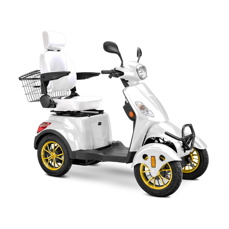 Bespoke Prestige Scooter 15 mph 35 Miles 4 Wheels 600 watt 48 volts