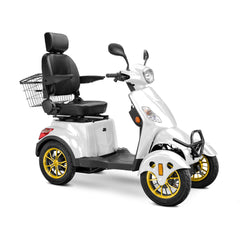 Bespoke Prestige Scooter 15 mph 35 Miles 4 Wheels 600 watt 48 volts