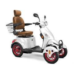 Bespoke Prestige Scooter 15 mph 35 Miles 4 Wheels 600 watt 48 volts