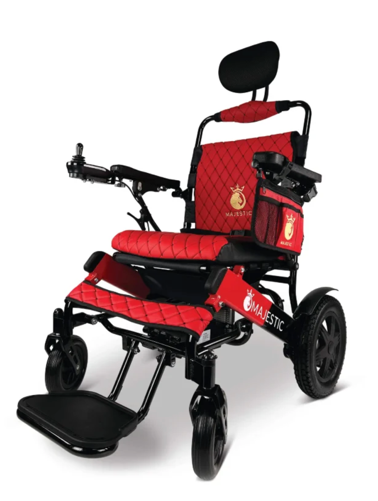 Majestic IQ-9000 Long Range Electric Wheelchair with Recline