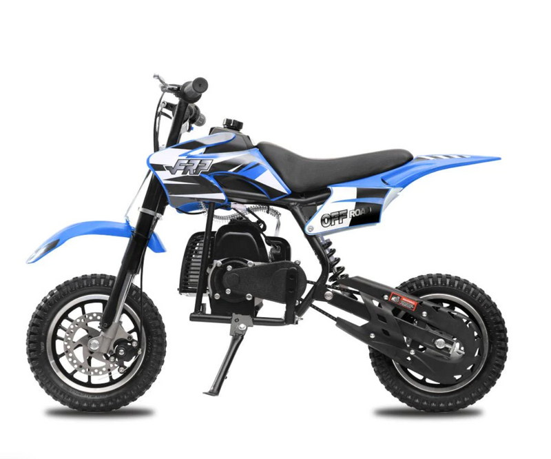 Adventure Awaits: 50cc Petrol Dirt Bike for Kids with Free