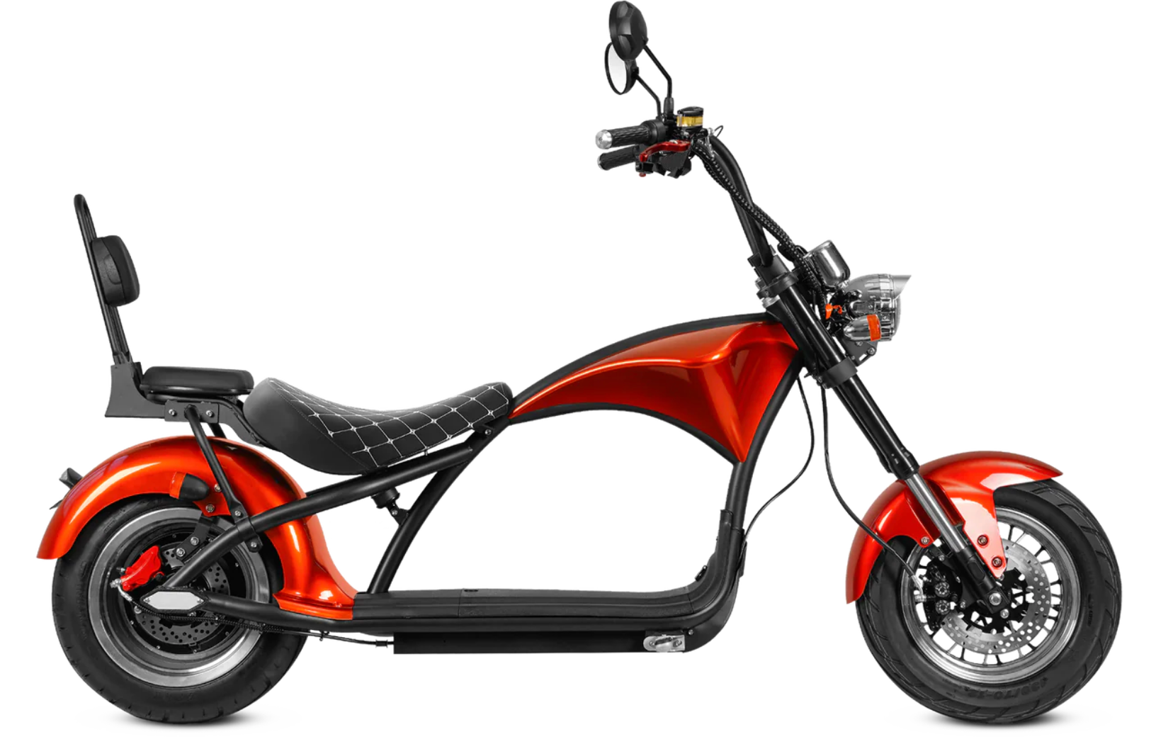 Fat Chopper Eahora M1P Two Seat 2000w Fat Tire Electric Chopper Scooter – Epic Wheelz
