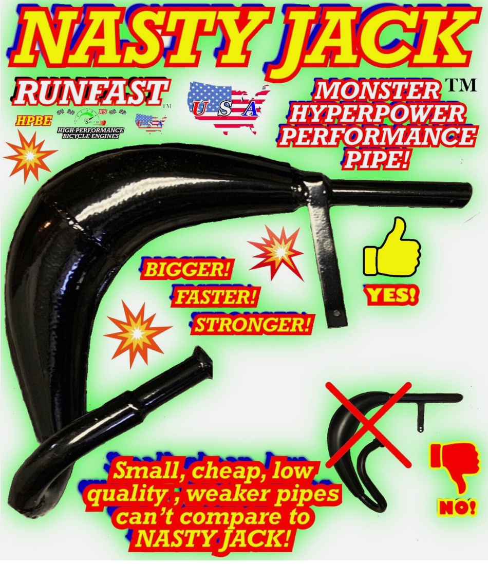 2- Stroke High Performance Exhaust Pipe