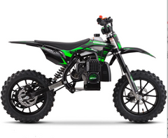 MotoTec Thunder 50cc 2-Stroke Kids Gas Dirt Bike