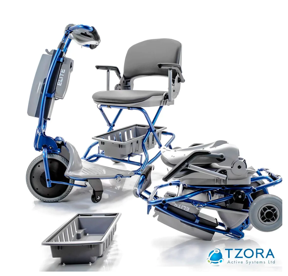 Tzora Elite – Divided or folded 3 wheels Mobility scooter