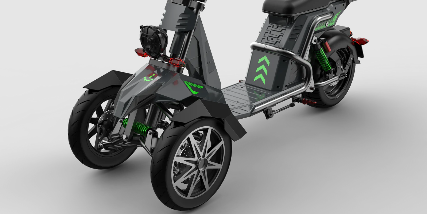 Tilting Wheel Motorcycle Soversky T100 4000w 50AH Wheel