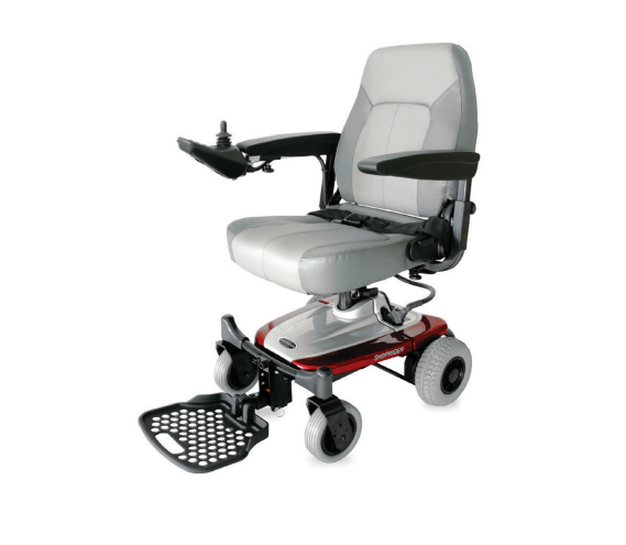 Shoprider® Smartie Power Wheelchair - Red