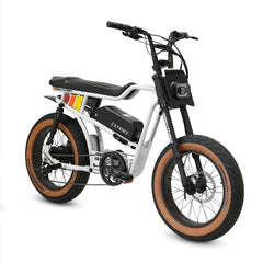 Strike Cycles Panthro 750W Moto-Style All-Terrain Fat Tire Electric Bike