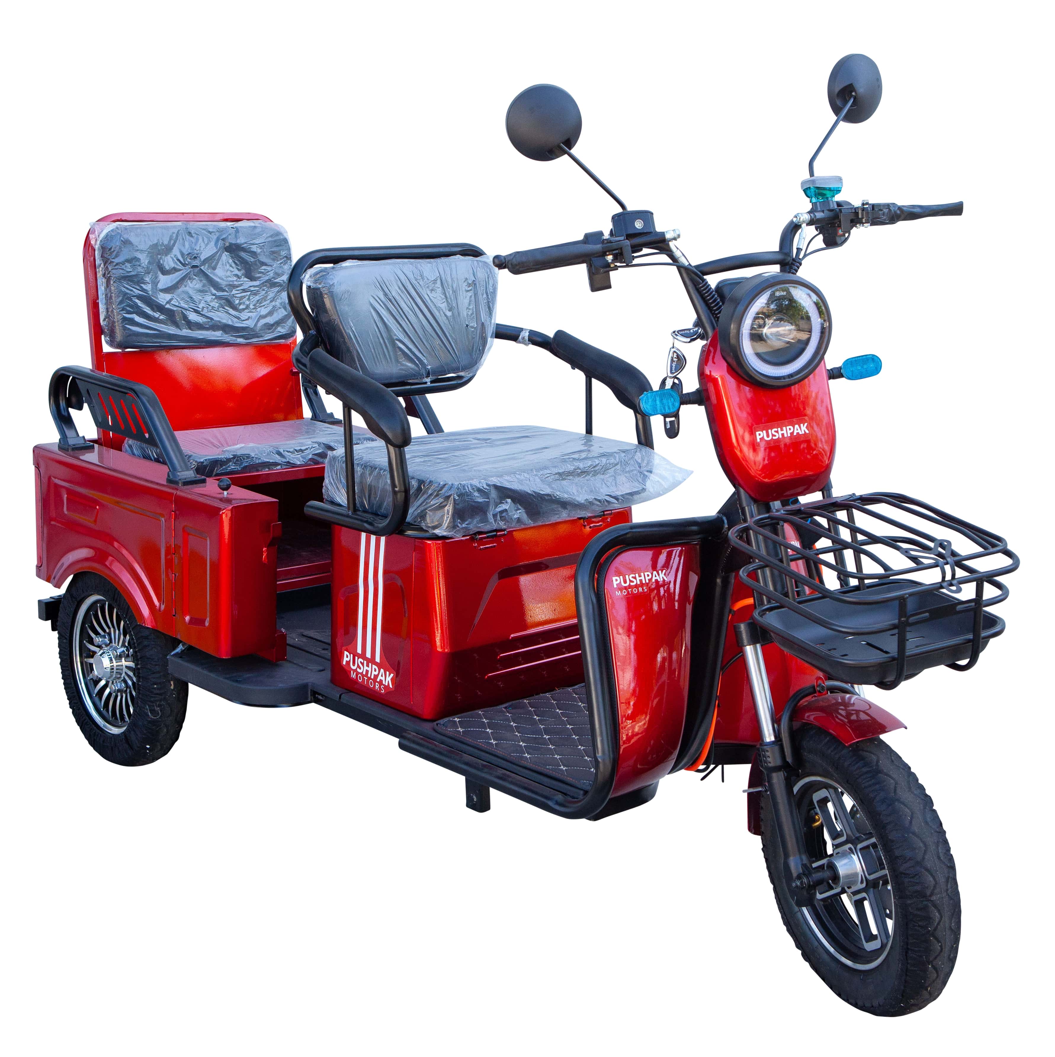 Scooter Two Seater Electric Tricycle PATOYS Unisex Seater Big Size