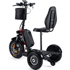 MotoTec 48v 900w Lithium Electric Trike