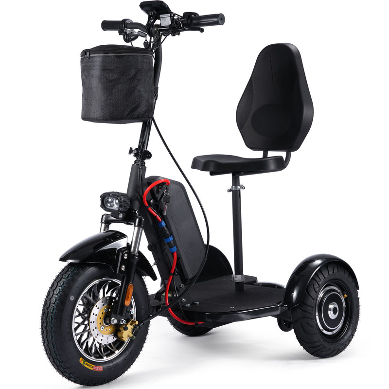 MotoTec 48v 900w Lithium Electric Trike