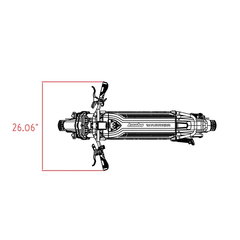 Kaabo Warrior X Max Electric Scooter 1100W Dual Motor 56 Miles 44 MPH