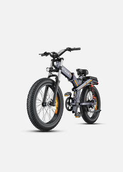 ENGWE X24 1200W Peak Motor, 93 Miles Range, Triple Suspension Folding E-Bike