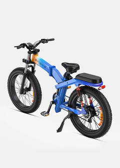 ENGWE X24 1200W Peak Motor, 93 Miles Range, Triple Suspension Folding E-Bike