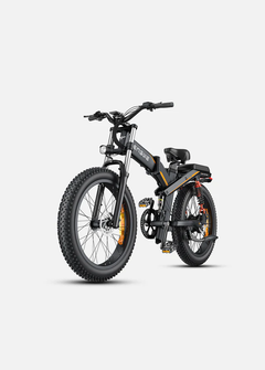 ENGWE X24 1200W Peak Motor, 93 Miles Range, Triple Suspension Folding E-Bike