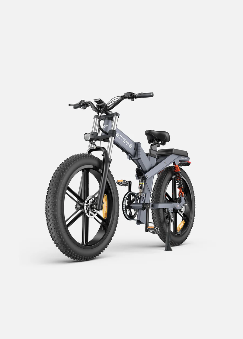 Engwe X26/24/X20 93 miles Triple Suspension Foldable E-bike