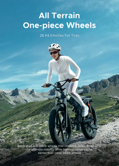 ENGWE X26 1200W Peak, 93-Mile Range, Triple Suspension Folding E-Bike