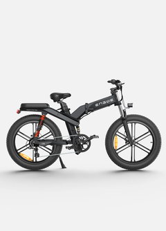 ENGWE X26 1200W Peak, 93-Mile Range, Triple Suspension Folding E-Bike
