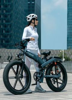 ENGWE X26 1200W Peak, 93-Mile Range, Triple Suspension Folding E-Bike