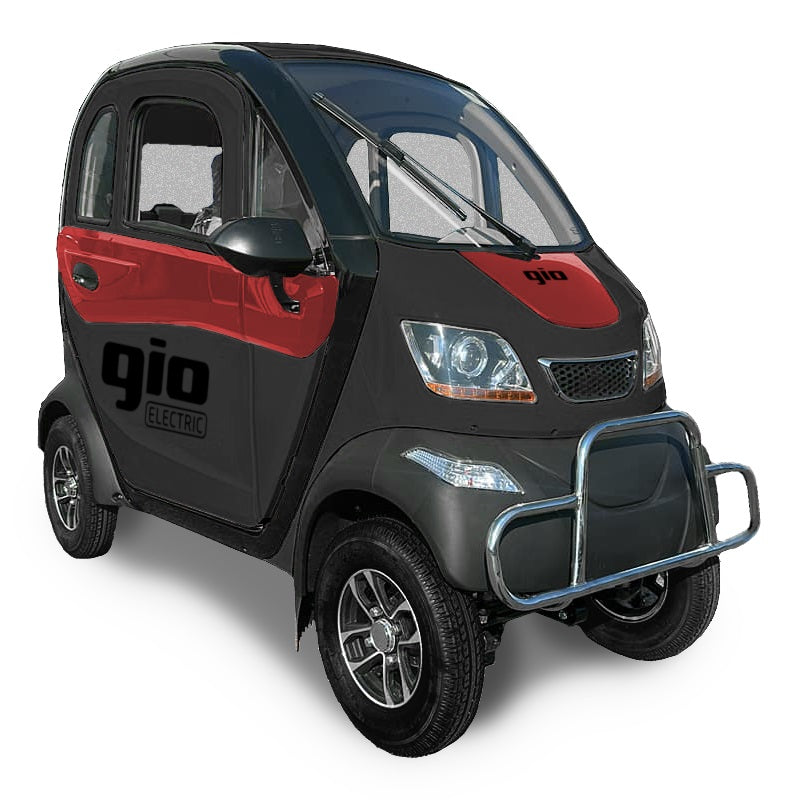 GIO GOLF ENCLOSED MOBILITY SCOOTER - YELLOW & BLACK