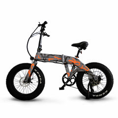 JupiterBike Defiant – 48V 10.4Ah, 1130W Peak Fat Tire Folding Electric Bike