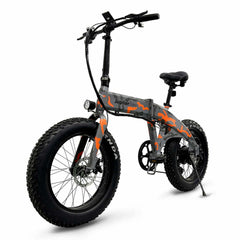 JupiterBike Defiant – 48V 10.4Ah, 1130W Peak Fat Tire Folding Electric Bike