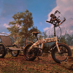 JupiterBike Defiant – 48V 10.4Ah, 1130W Peak Fat Tire Folding Electric Bike