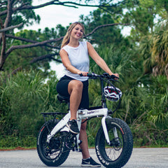 JupiterBike Defiant – 48V 10.4Ah, 1130W Peak Fat Tire Folding Electric Bike