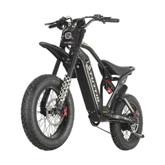 Tuttio ICT - 60V 25Ah 4000W Peak Fat Tire Off-Road Electric Bike for Adults